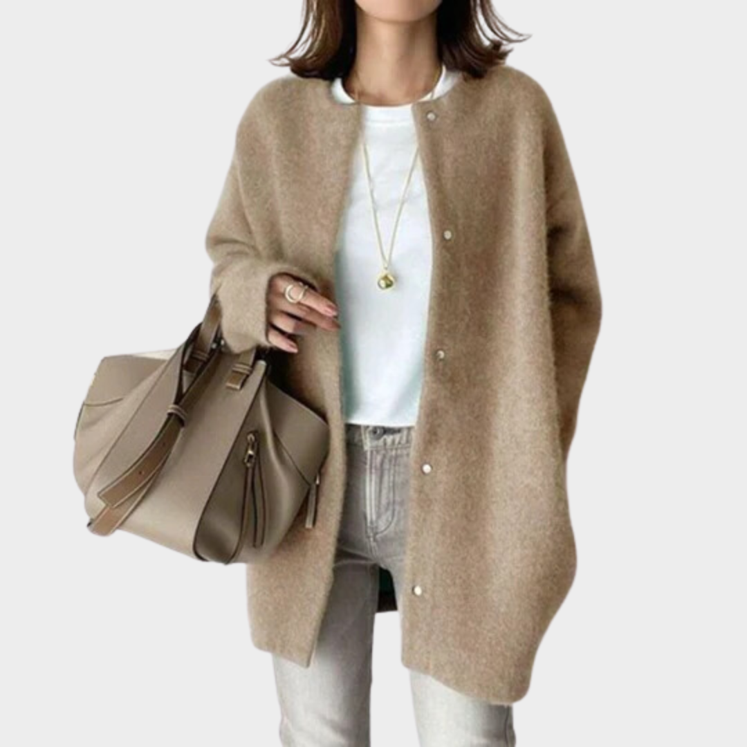 Women's Wool Cardigan – Elegant & Soft