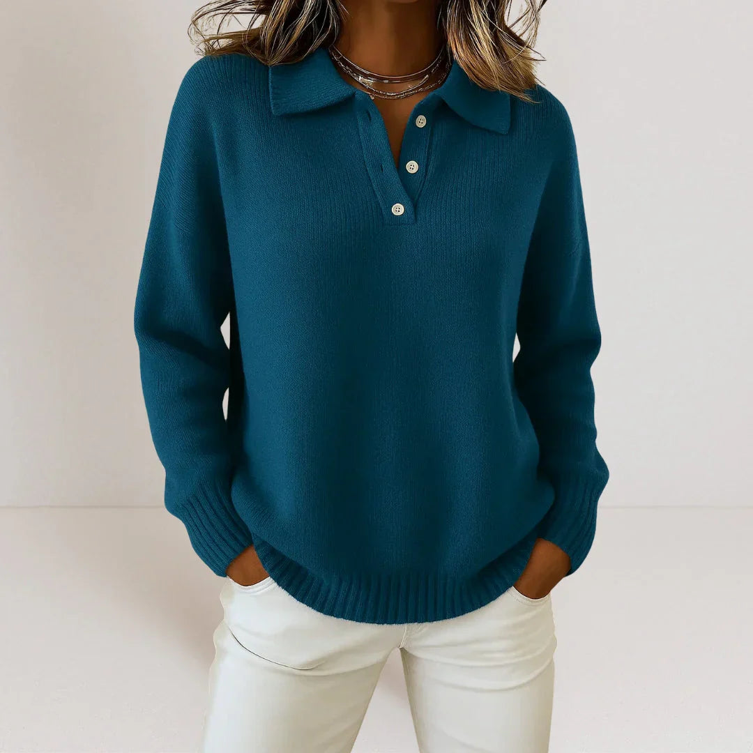 Olivia™ | Soft Knit Jumper with Collar