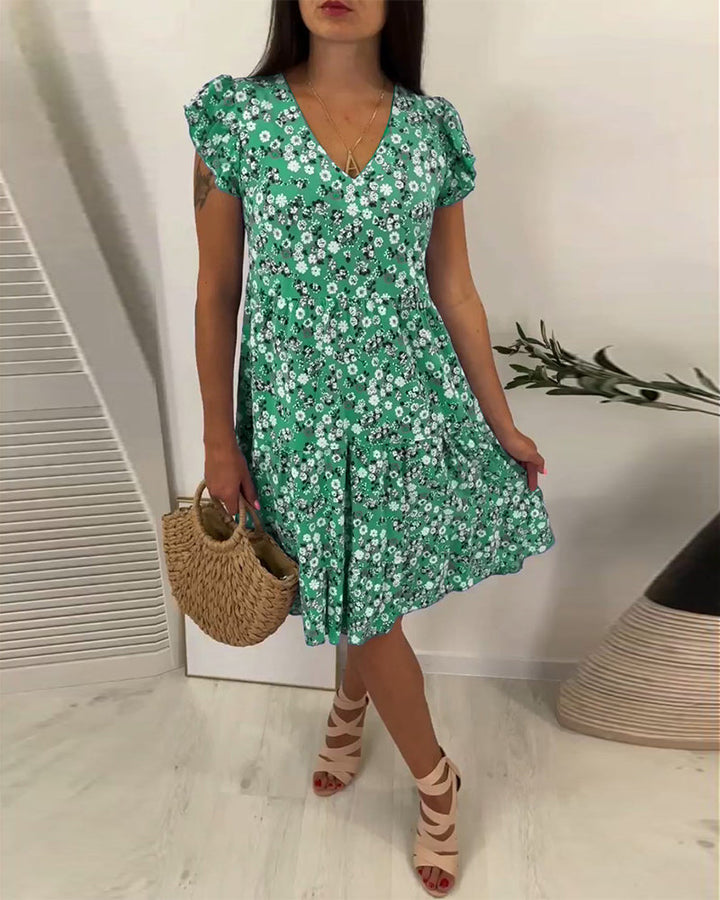 Samantha™ | Chic Floral Dress