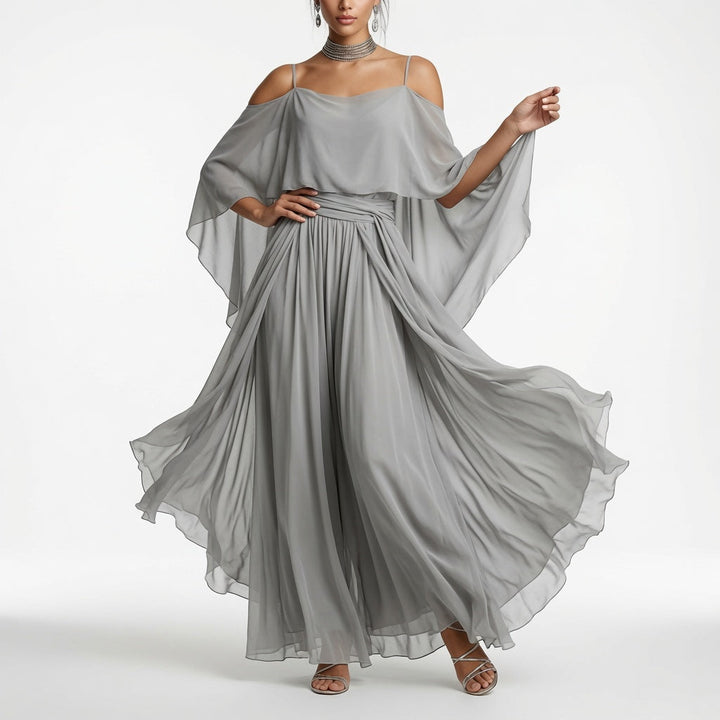 Isabela | Grey Fluid Set