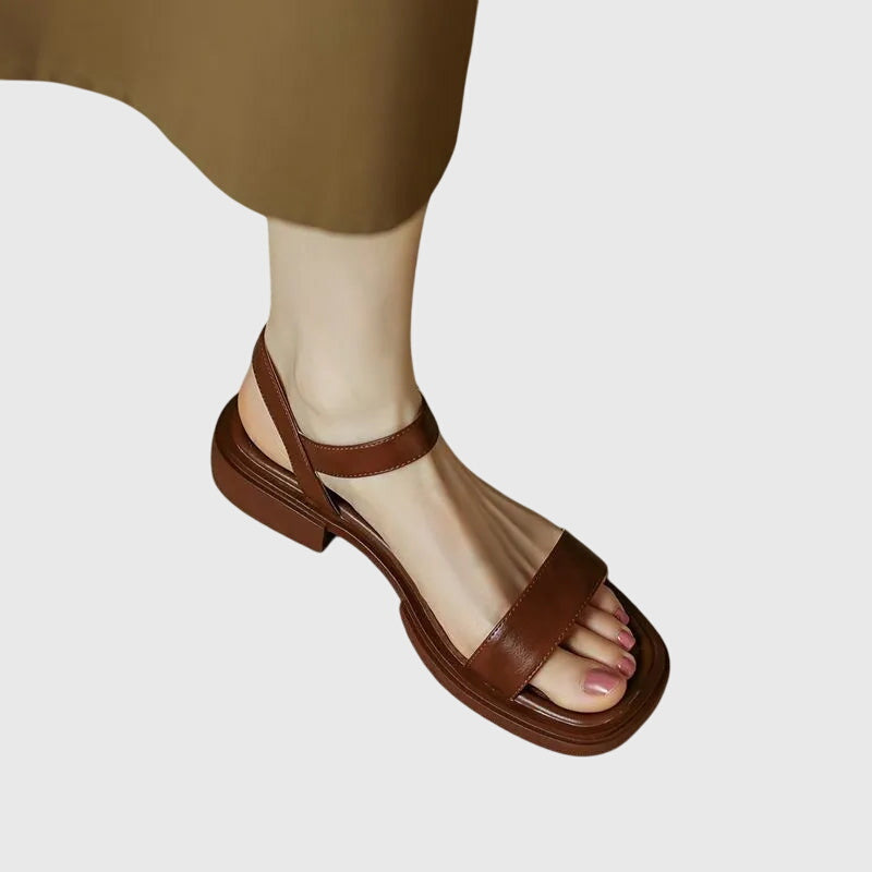 Celestia™ | Women Orthopedic Leather Sandals