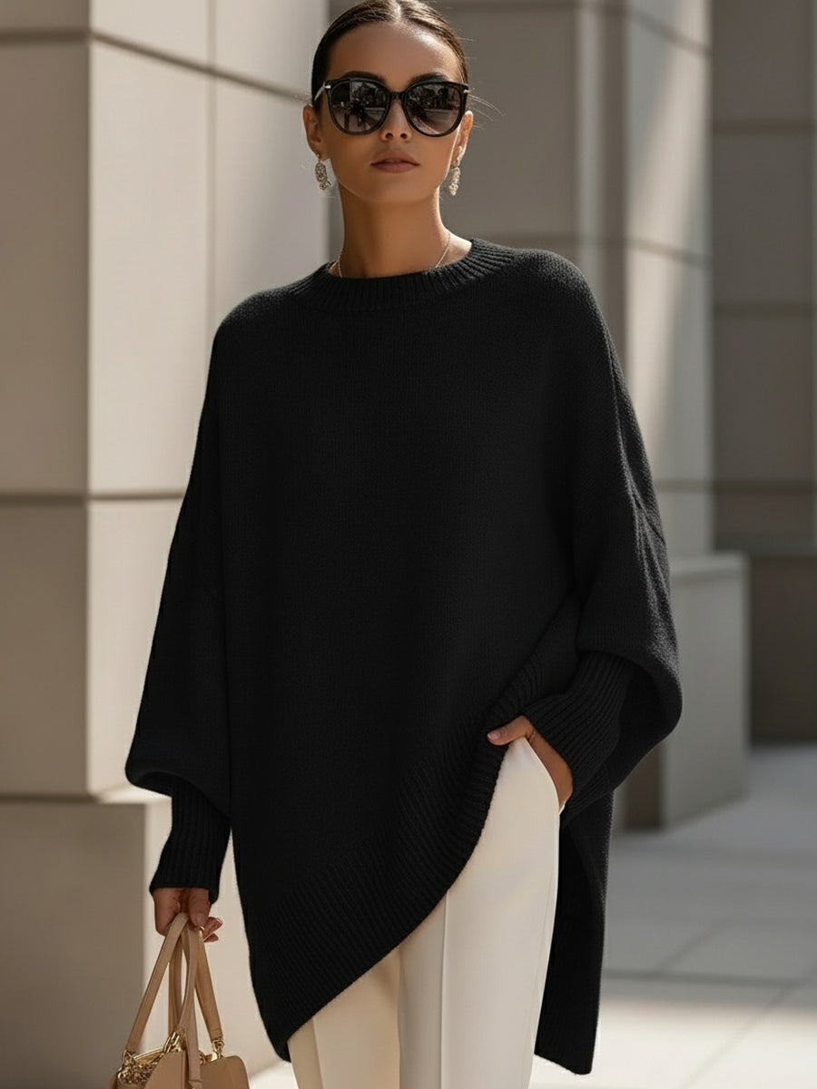 Effortlessly Elegant Oversized Poncho for Women