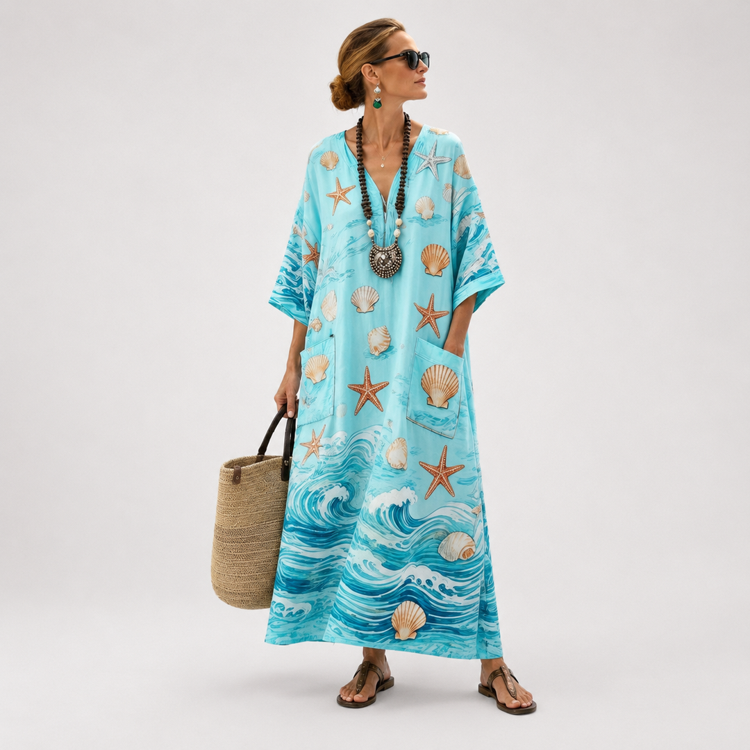 Long Caftan – Relaxed Bohemian Maxi