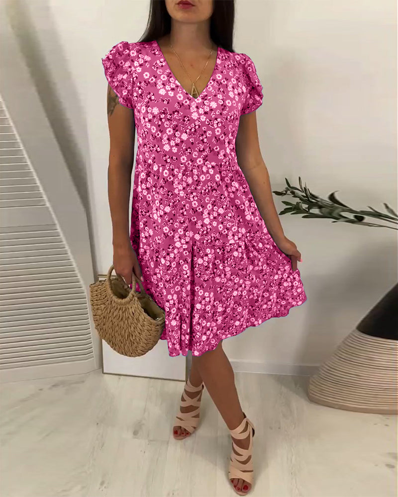 Samantha™ | Chic Floral Dress