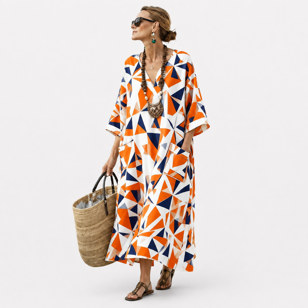 Long Caftan – Bohemian Maxi Dress