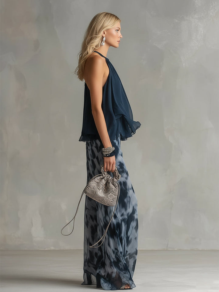 Ludovica™ | Chiffon Co-ord Set