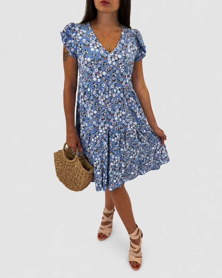 Samantha™ | Chic Floral Dress