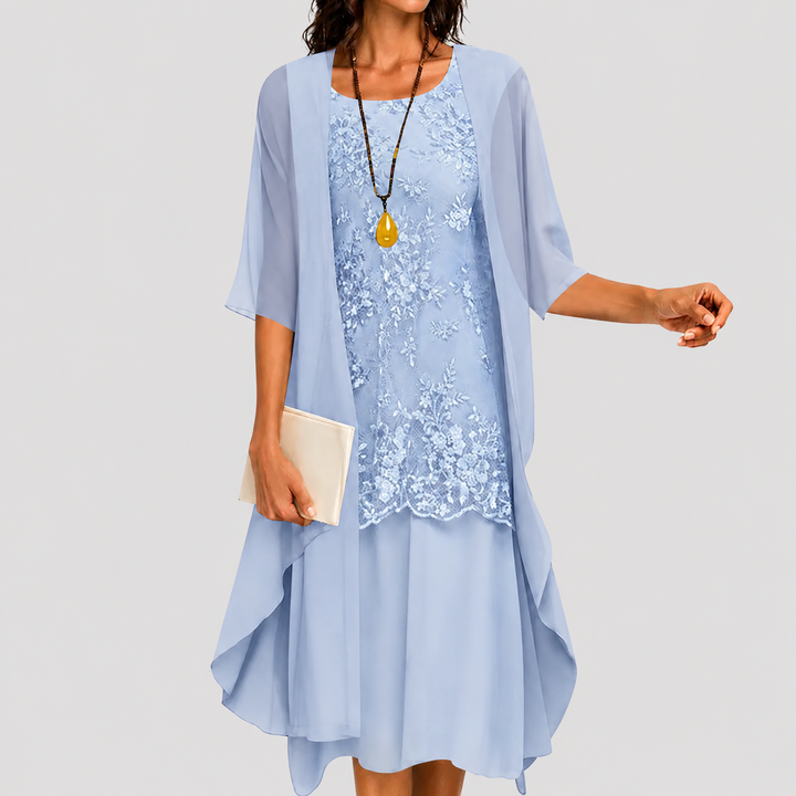 Lumi™ | Chiffon Two-Piece Dress