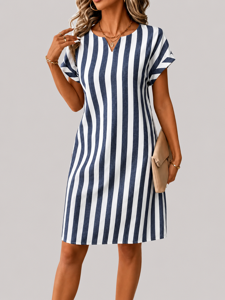 Lana | Striped Shirt Dress