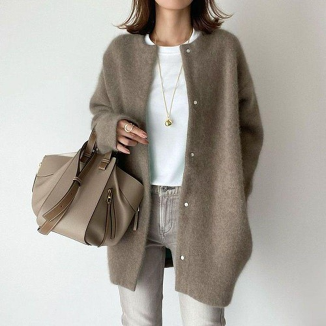 Women's Wool Cardigan – Elegant & Soft