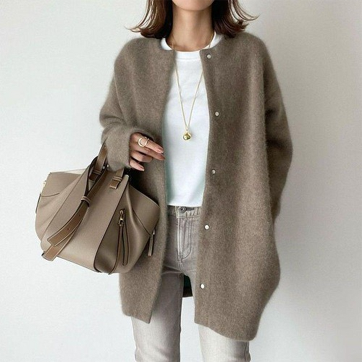 Women's Wool Cardigan – Elegant & Soft