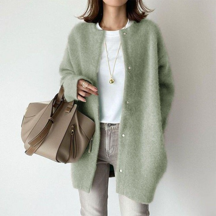 Women's Wool Cardigan – Elegant & Soft