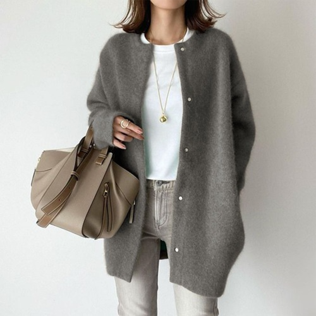 Women's Wool Cardigan – Elegant & Soft
