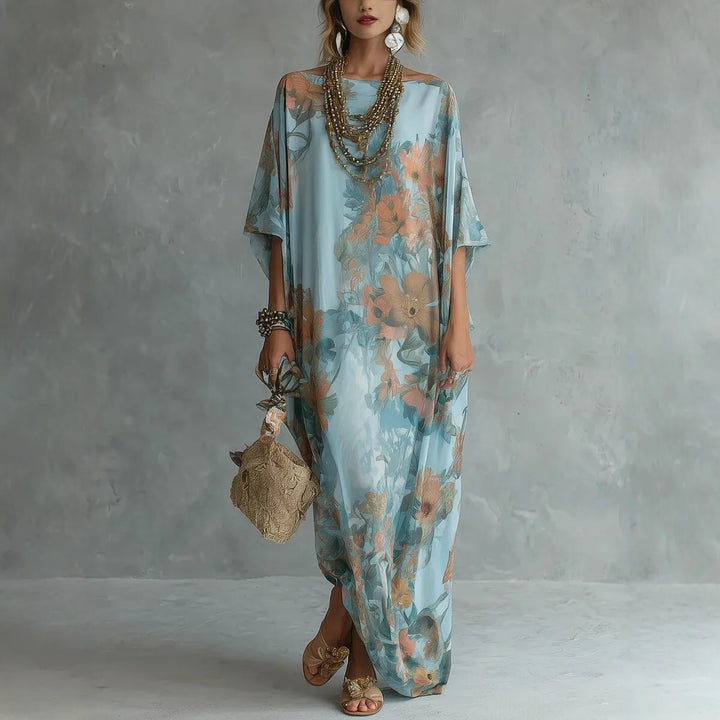 Serena | Floral Maxi Coast Dress