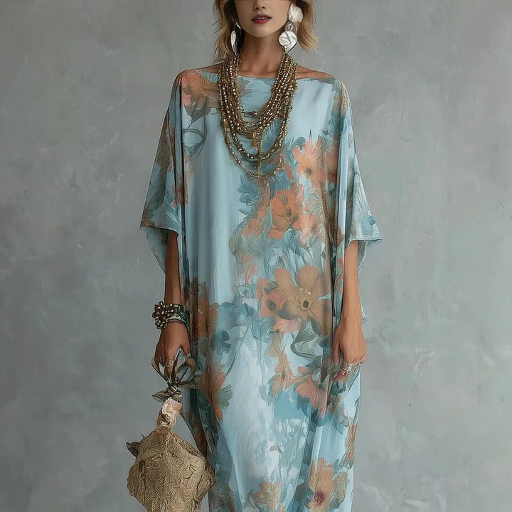 Serena | Floral Maxi Coast Dress