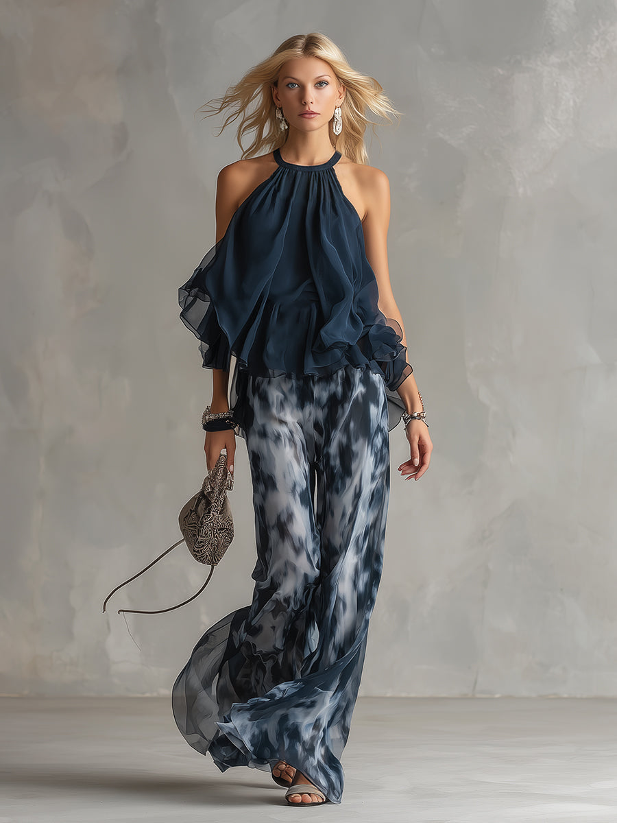Ludovica™ | Chiffon Co-ord Set