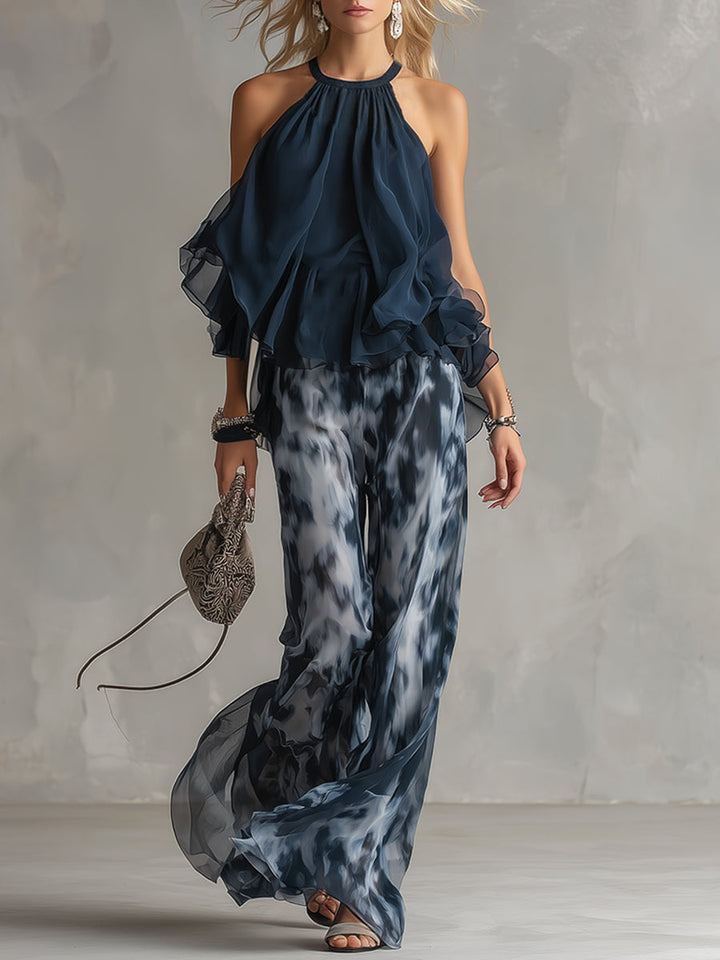 Ludovica™ | Chiffon Co-ord Set