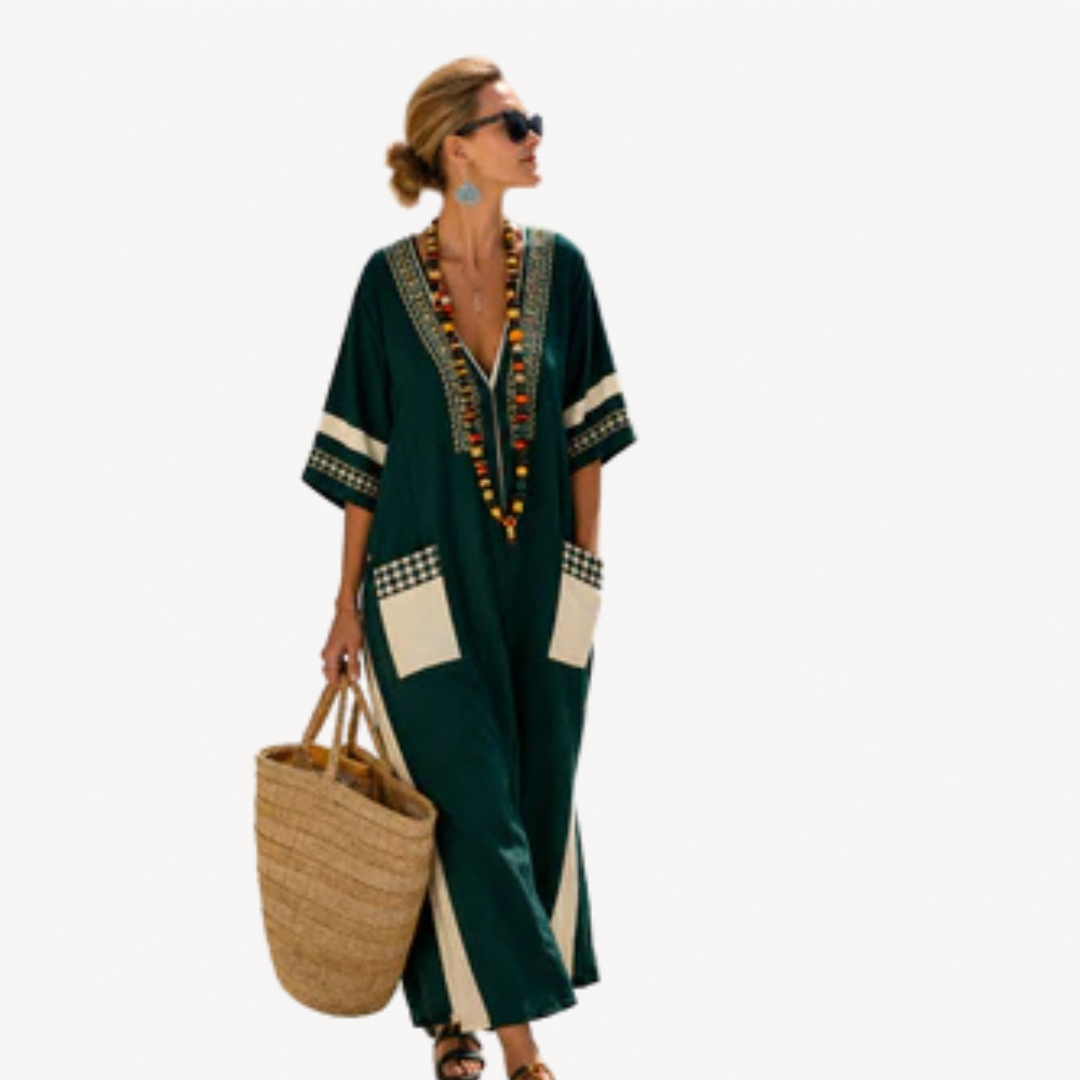Long Kaftan™ | Radiant Bohemian Maxi Dress