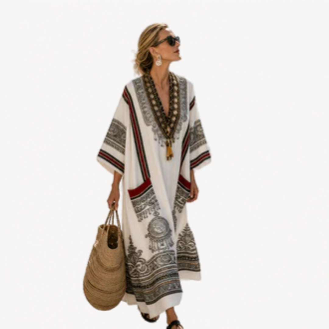 Long Kaftan™ | Breezy Bohemian Maxi Dress