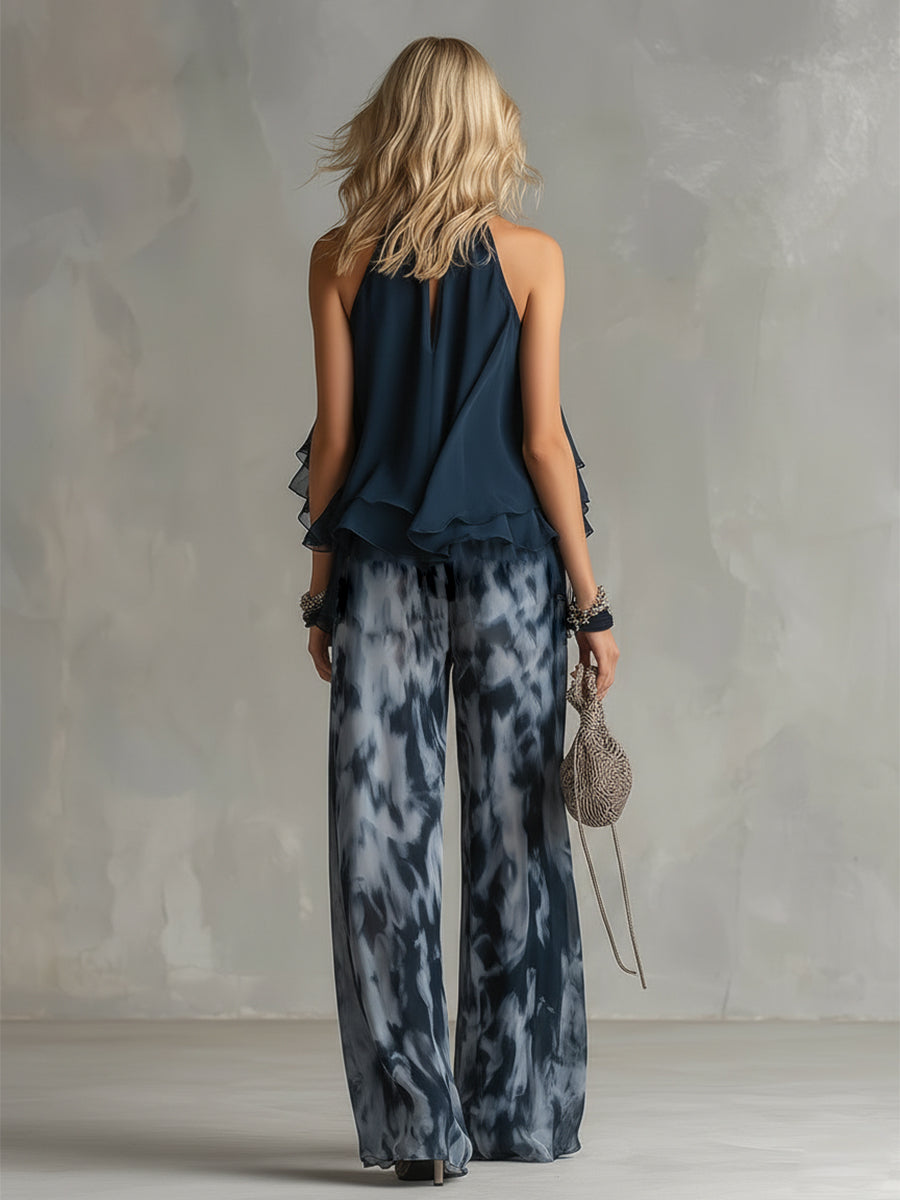 Ludovica™ | Chiffon Co-ord Set