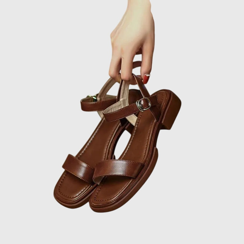 Celestia™ | Women Orthopedic Leather Sandals
