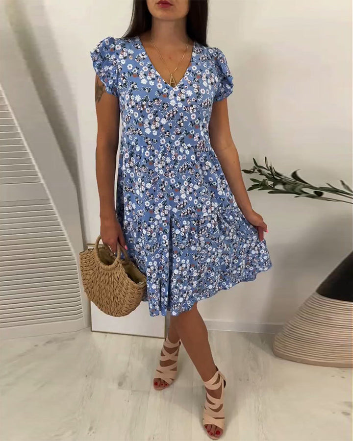 Samantha™ | Chic Floral Dress