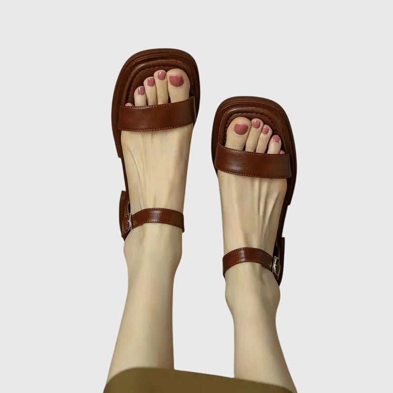 Celestia™ | Women Orthopedic Leather Sandals