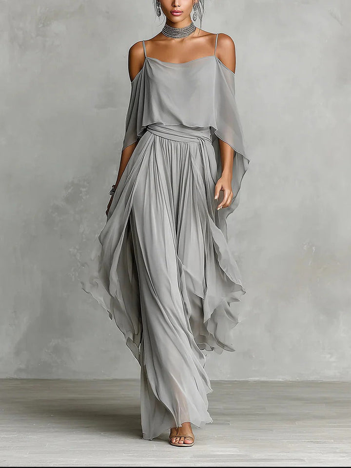 Isabela | Grey Fluid Set