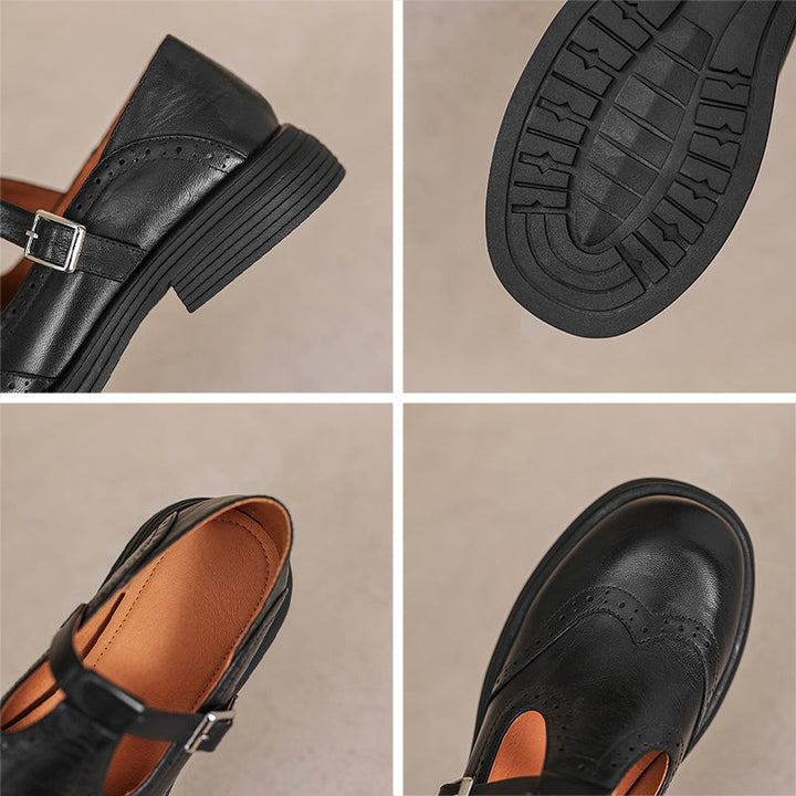Elvara | Elegant Leather Mary Jane