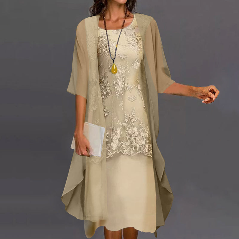 Lumi™ | Chiffon Two-Piece Dress