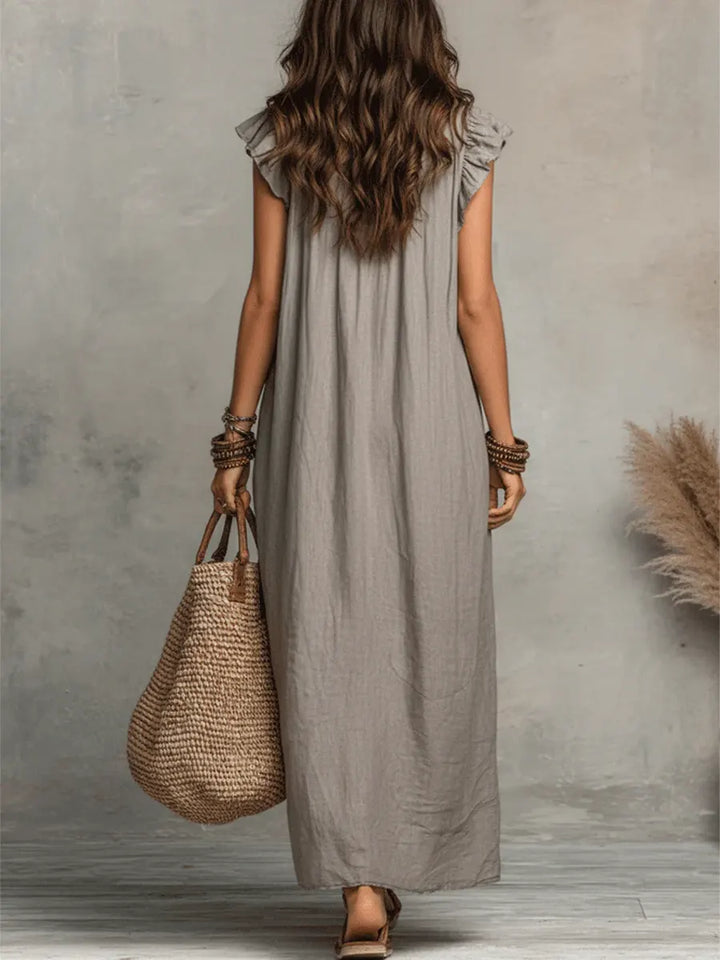 Evelyn | Elegant Bohemian Maxi Dress