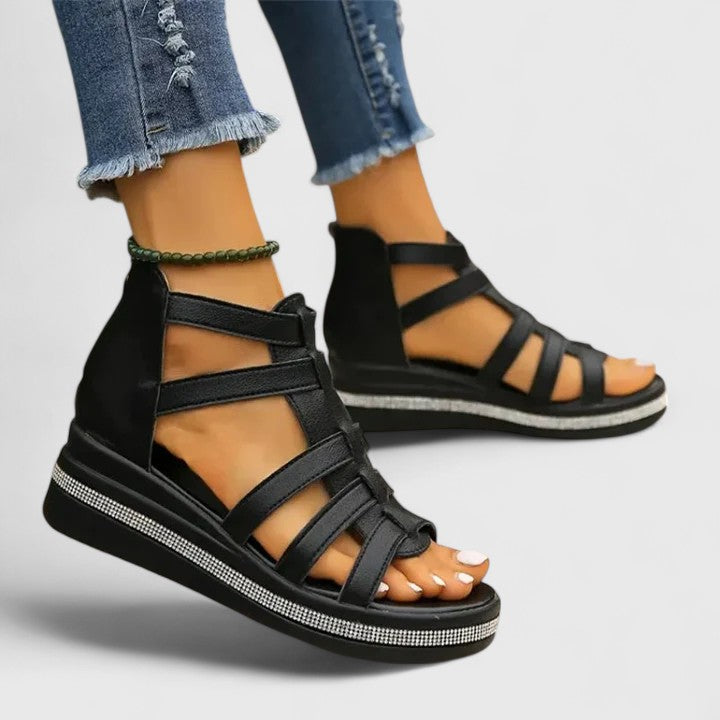 Kendall | Women Orthopedic Strass Sandals